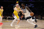 NBA: Playoffs-Minnesota Timberwolves at Los Angeles Lakers