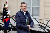 Weekly cabinet meeting at the Elysee Palace in Paris