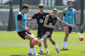 Entrenamiento del FC Barcelona