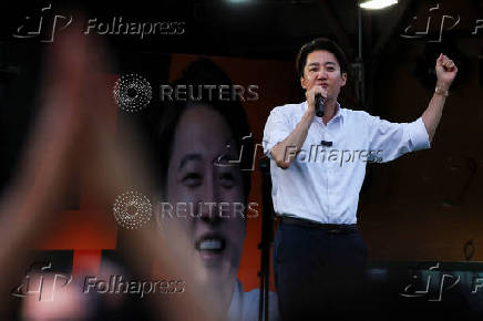 Presidential candidates attend their election campaign rallies