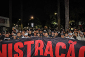 Invasão da torcida do Corinthians no Parque São Jorge