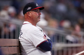 MLB: Arizona Diamondbacks at Atlanta Braves