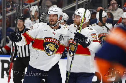 NHL: Stanley Cup Final-Florida Panthers at Edmonton Oilers