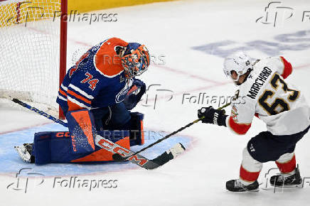 NHL: Stanley Cup Final-Florida Panthers at Edmonton Oilers