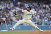 MLB: San Francisco Giants at Los Angeles Dodgers