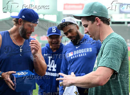 MLB: Los Angeles Dodgers at Boston Red Sox