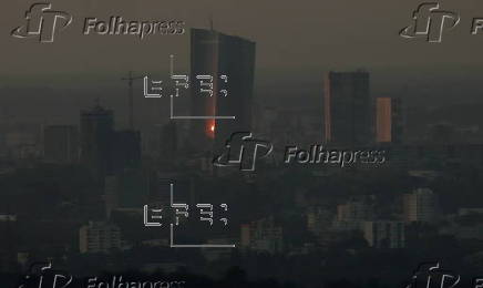 Heatwave affects Frankfurt