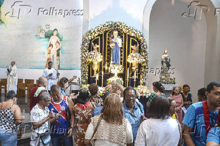 Homenagem a Santa Dulce em Salvador - BA