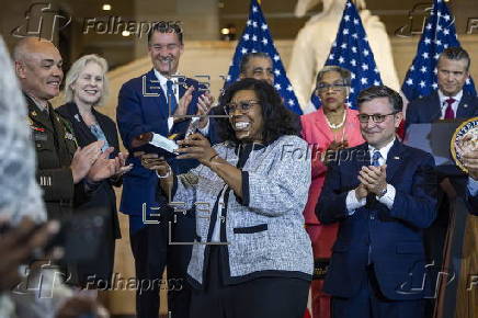 Congressional Gold Medal ceremony for the 369th Infantry Regiment's Harlem Hellfighters