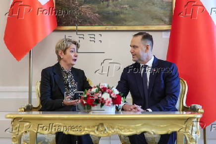 Swiss Federal President Karin Keller-Sutter visits Warsaw