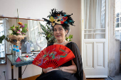 Mônica Salmaso agitou foliões com sua apresentação na Casa de Francisca