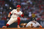 MLB: San Francisco Giants at Los Angeles Angels