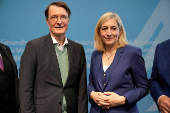 Handover ceremony at the Federal Ministry of Health, in Berlin