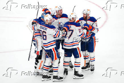 NHL: Stanley Cup Playoffs-Edmonton Oilers at Vegas Golden Knights