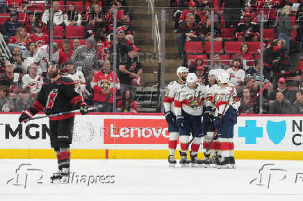 NHL: Stanley Cup Playoffs-Florida Panthers at Carolina Hurricanes