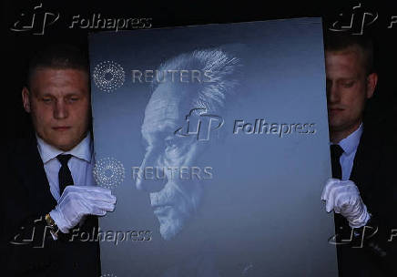 Funeral ceremony for Russian ballet maestro Yuri Grigorovich in Moscow