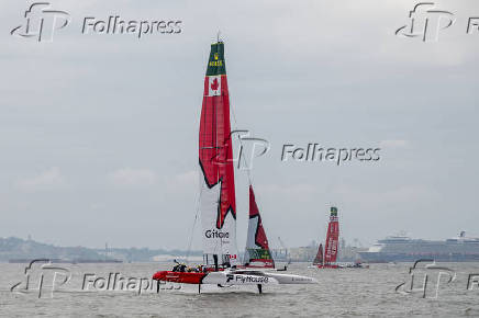 Sailgp mubadala grande prêmio de vela de nova iorque - dia 2
