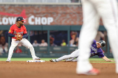 MLB: Colorado Rockies at Atlanta Braves