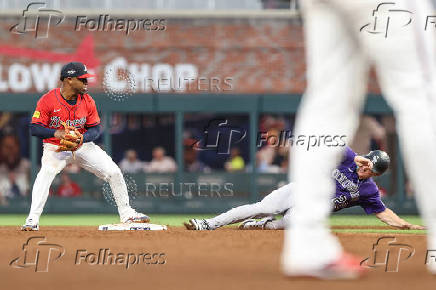 MLB: Colorado Rockies at Atlanta Braves