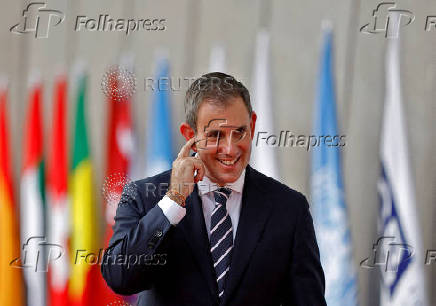 FILE PHOTO: Australian Treasurer Chalmers arrives to attend a G20 finance ministers' and Central Bank governors' meeting at Gandhinagar
