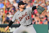 MLB: Detroit Tigers at Cleveland Guardians