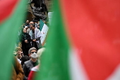 Pro-Palestine protest in Melbourne, Australia