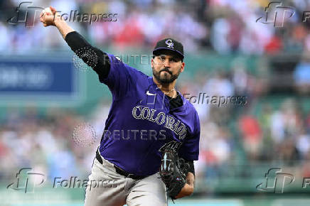 MLB: Colorado Rockies at Boston Red Sox