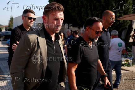 Wake for Liverpool's Portuguese soccer player Diogo Jota, who died in a car crash near Zamora, Spain