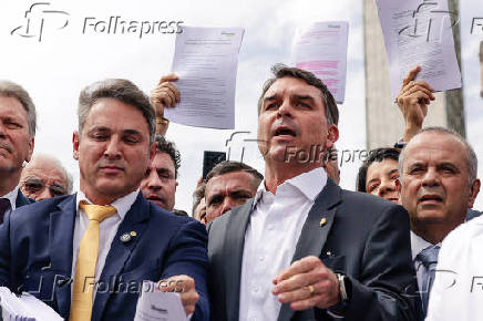 Coletiva de imprensa do PL sobre anistia
