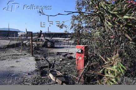 Wildfire in Greece's Peloponnese region