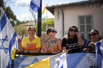 Funeral procession of Israeli hostage Idan Shtivi, whose body was recovered from the Gaza Strip in a military operation
