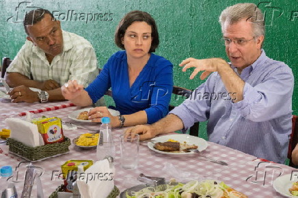 Andrea Matarazzo com lideranças do PSDB na Freguesia do Ó em SP