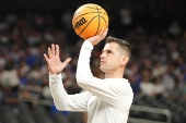 NCAA Basketball: Final Four-Practice