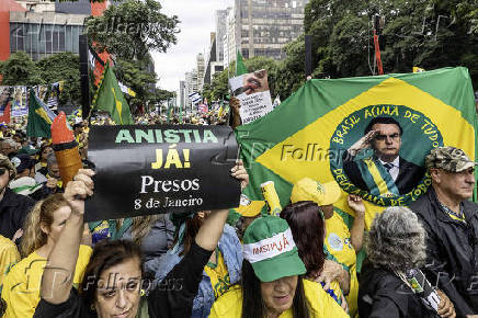 Ato pró Anistia na Avenida Paulista