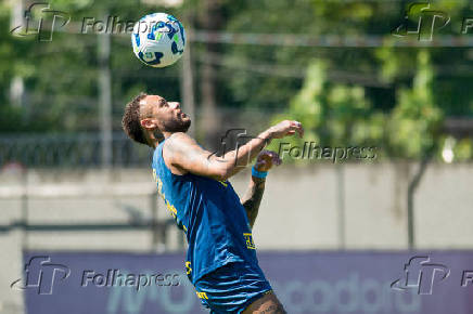 TREINO DA EQUIPE DO SANTOS FC