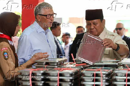 Bill Gates visits Jakarta