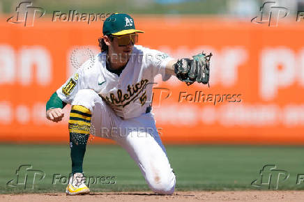 MLB: Los Angeles Angels at Athletics