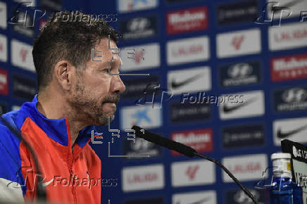 Rueda de prensa del Atlético de Madrid