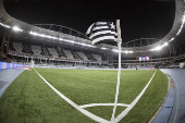 Partida entre Botafogo x Ceará no Nilton Santos.