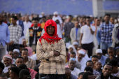 Ethiopian Muslims celebrate the Eid al-Adha, in Addis Ababa