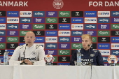 Danish National team press confernce in Helsingor