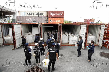 Thai customs seize over 700 tons of illegal imports, hazardous waste