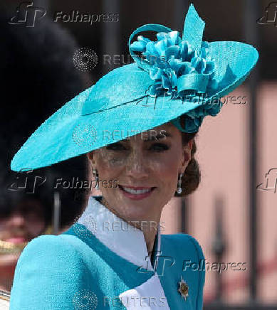 Trooping the Colour parade to honour Britain's King Charles on his official birthday in London