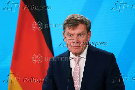 Germany's Foreign Minister Wadephul meets Jordan's Foreign Minister Safadi, in Berlin