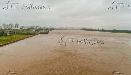COTA DE INUNDACAO / RIO GUAIBA / CHUVAS