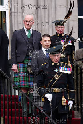 King visits Scotland for Holyrood Week