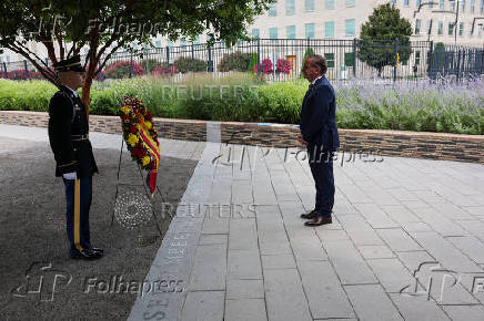 German Defence Minister Boris Pistorius visits the U.S.
