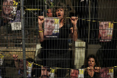 Protest demanding the release of hostages kidnapped during the attack on Israel by Hamas, in Jerusalem