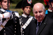 Italian PM Meloni meets Algerian President Tebboune at Italy-Algeria summit, in Rome