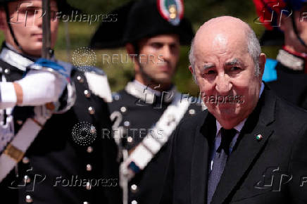 Italian PM Meloni meets Algerian President Tebboune at Italy-Algeria summit, in Rome